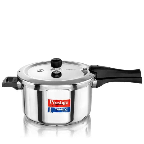 Prestige SS Svachh Triply Cooker 5 Ltr