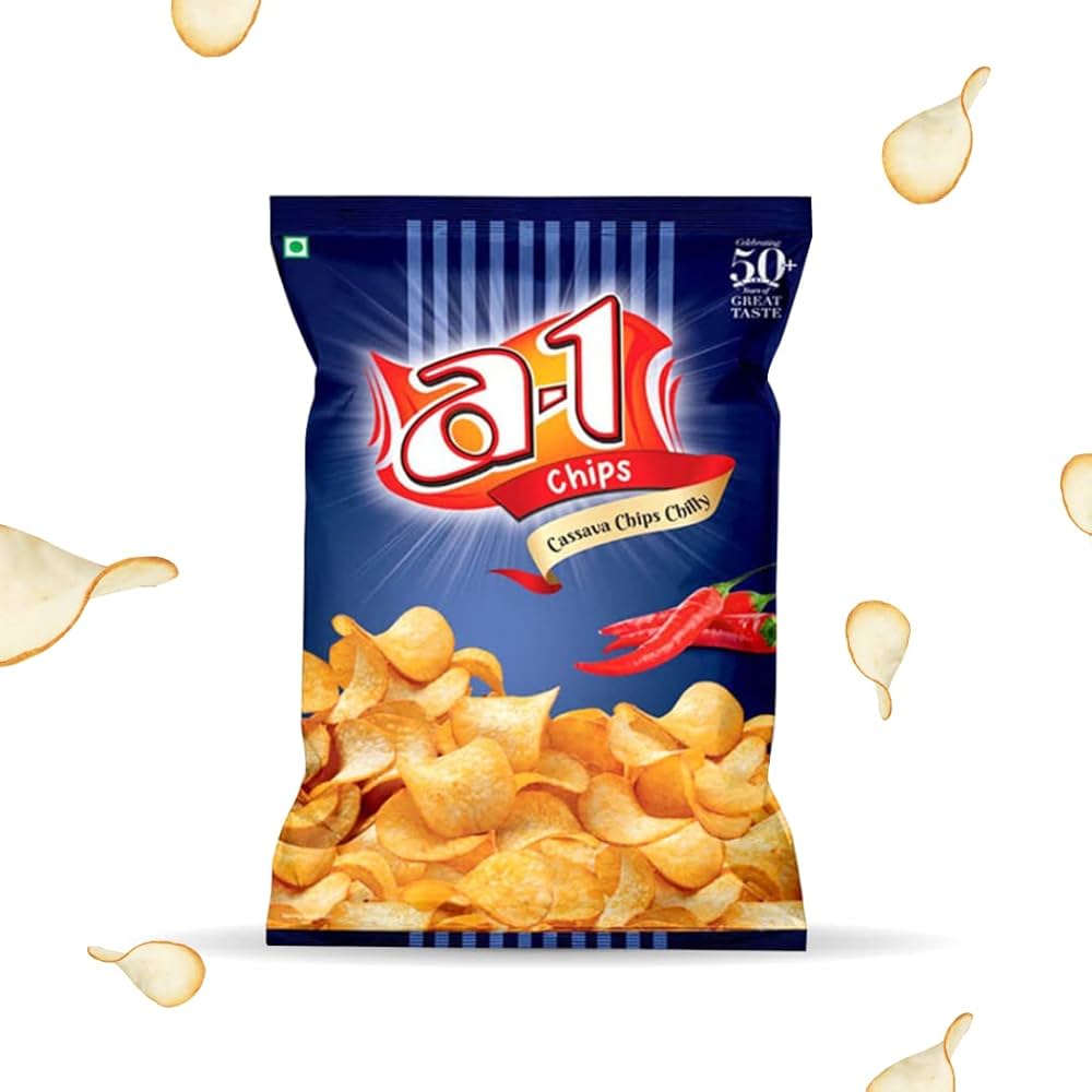 A1 Tapioca Chilli Chips 160 g
