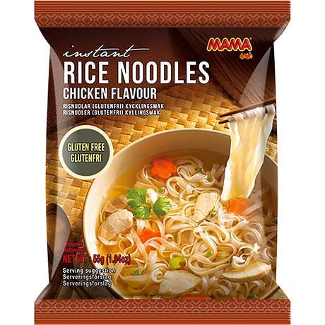 MAMA Instant Rice Noodles Veg 55g