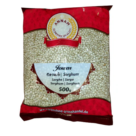 Annam Jowar / Cholam / Sorghum Whole 500 g
