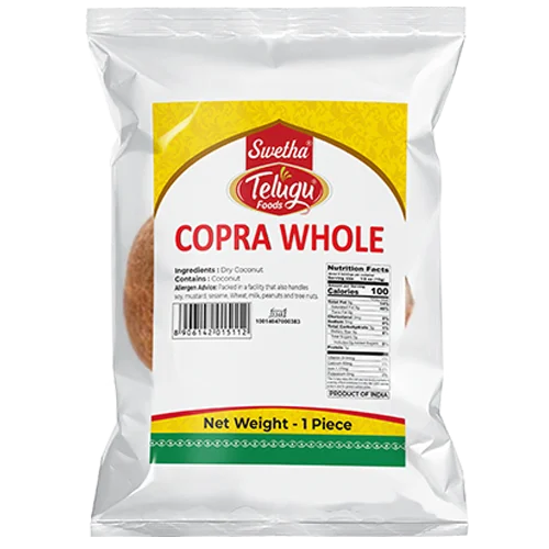 Telugu Foods Copra Whole 250g