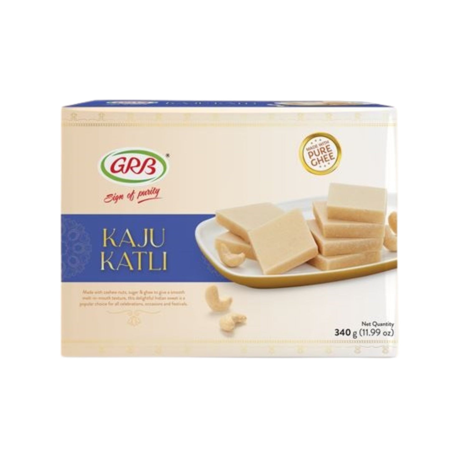 GRB Kaju Katli 340 g