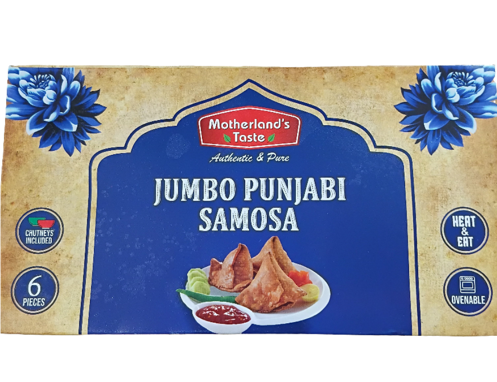 Motherland Punjabi Samosa with Chutney 6 pcs