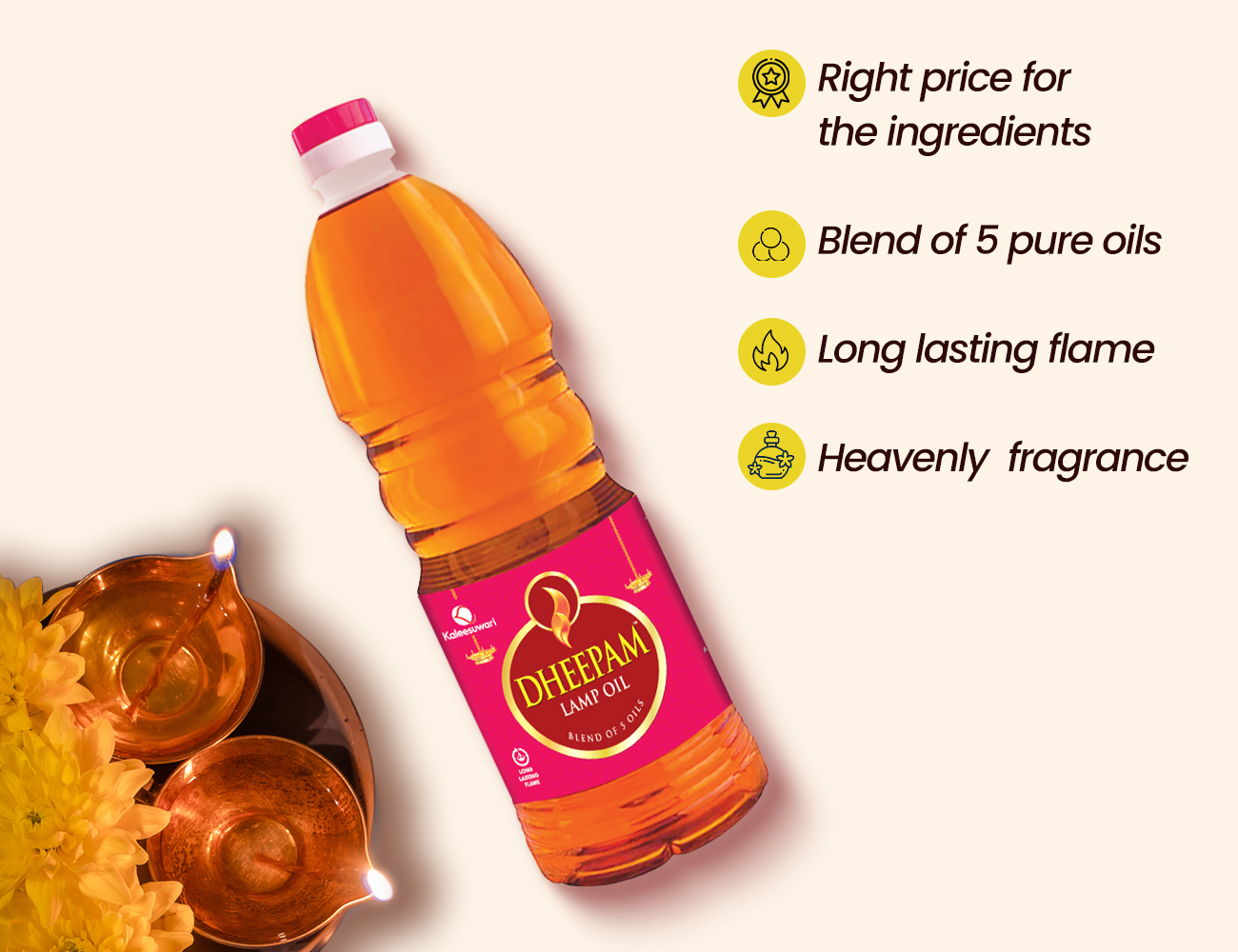 Deepam Lamp Oil 1l