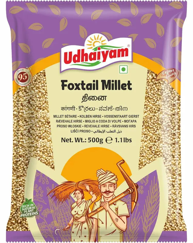 Udhaiyam Foxtail / Thinai Millet 500g