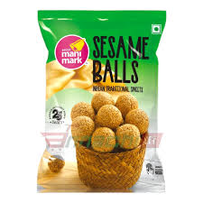 Weiße Sesambällchen von Manimark / Ellu Urundai