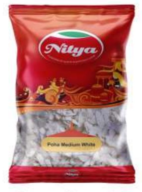 Nitya White Poha (mittel)