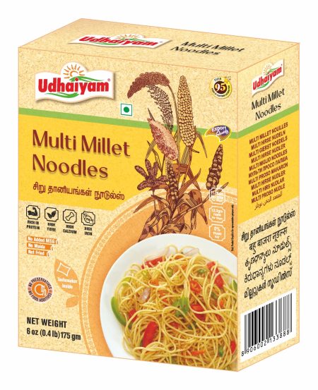 Udhaiyam Mixed Multi Millet Noodles 175g