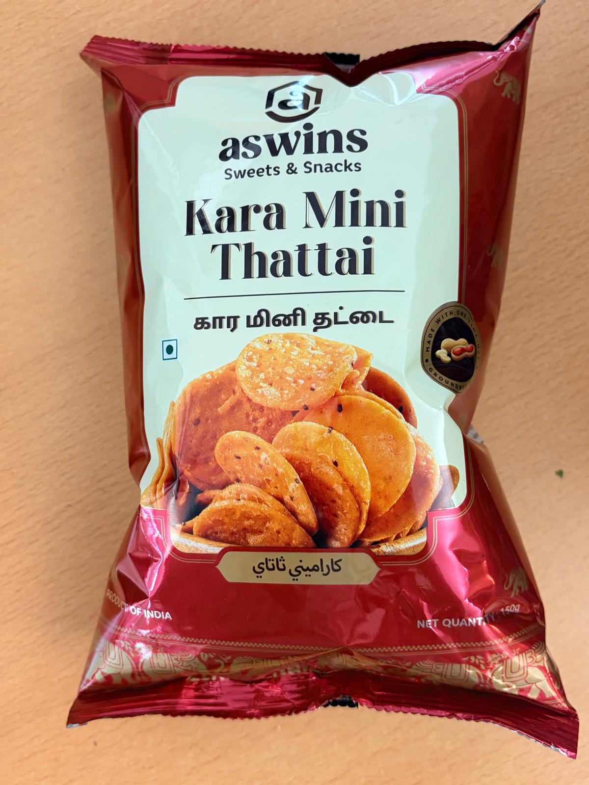 Ashwin's Mini Thattai 150g