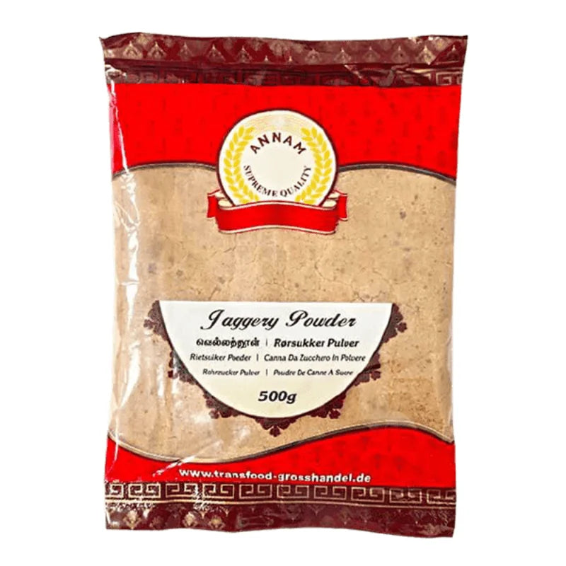 Annam Jaggery Weißes Pulver 500 g