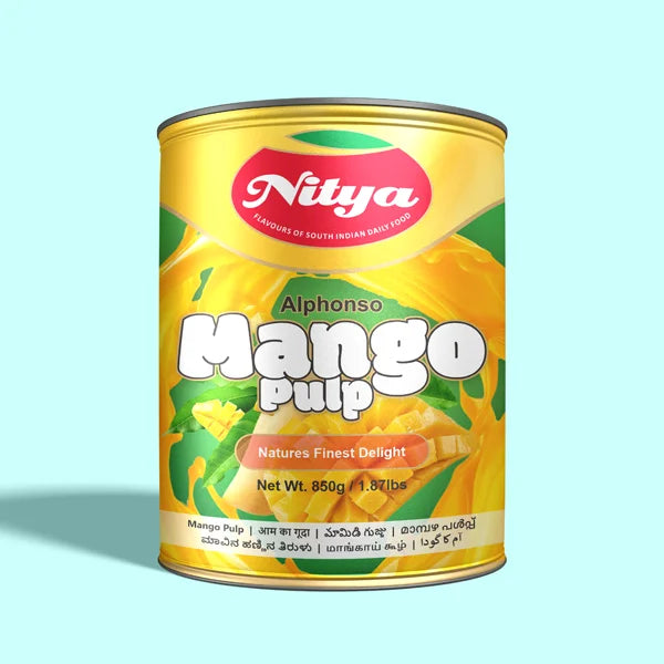 Nitya Alphonso Mango Pulp 850 g