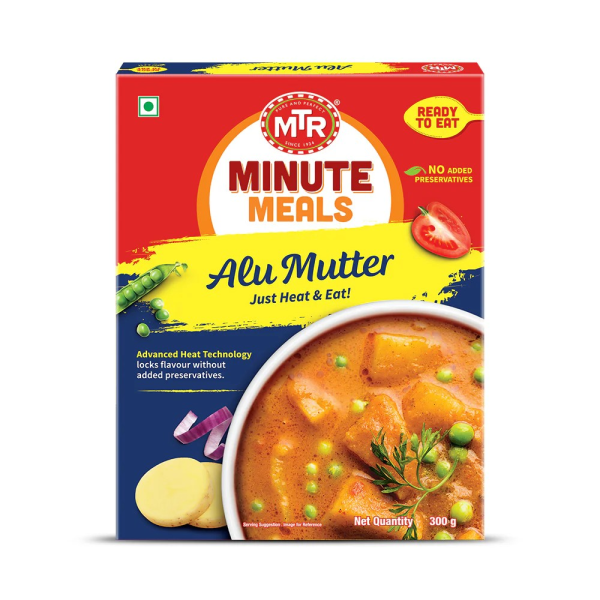 MTR Ready To Eat Alu Matar 300g