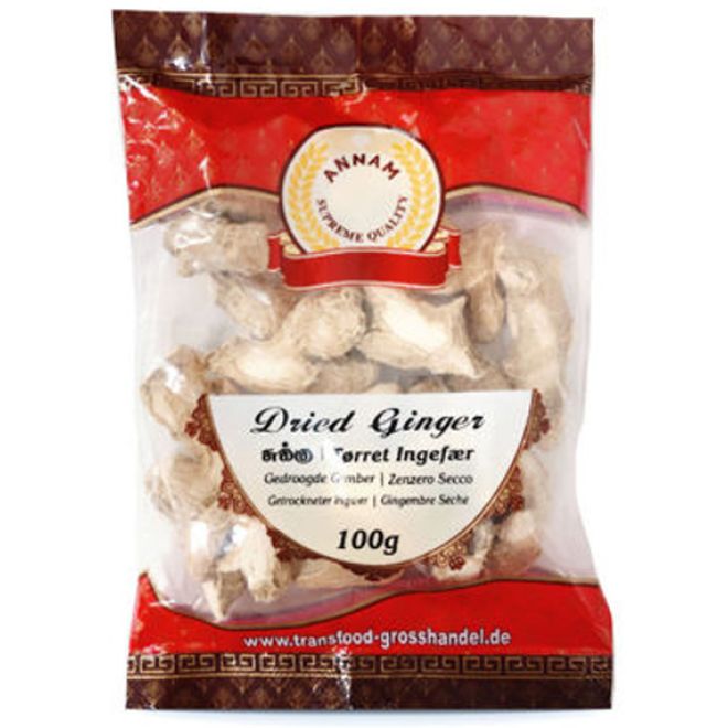 Annam Getrockneter Ingwer geschält 100 g