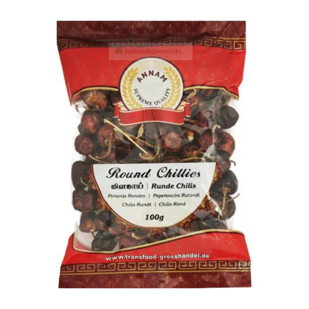 Annam Rote Chili (rund) 100 g