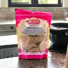 Motherland Taste Pani Puri Chips mit 2 Chutneys 280g