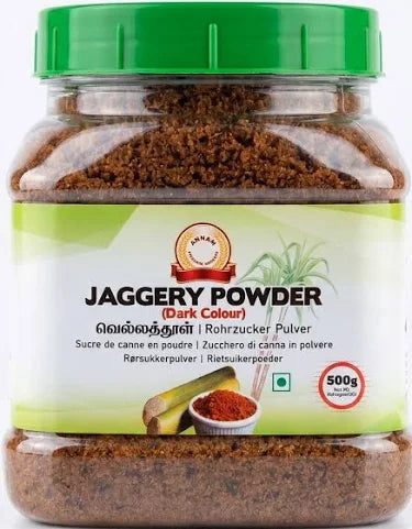Annam Jaggery Brown Powder Jar 500g
