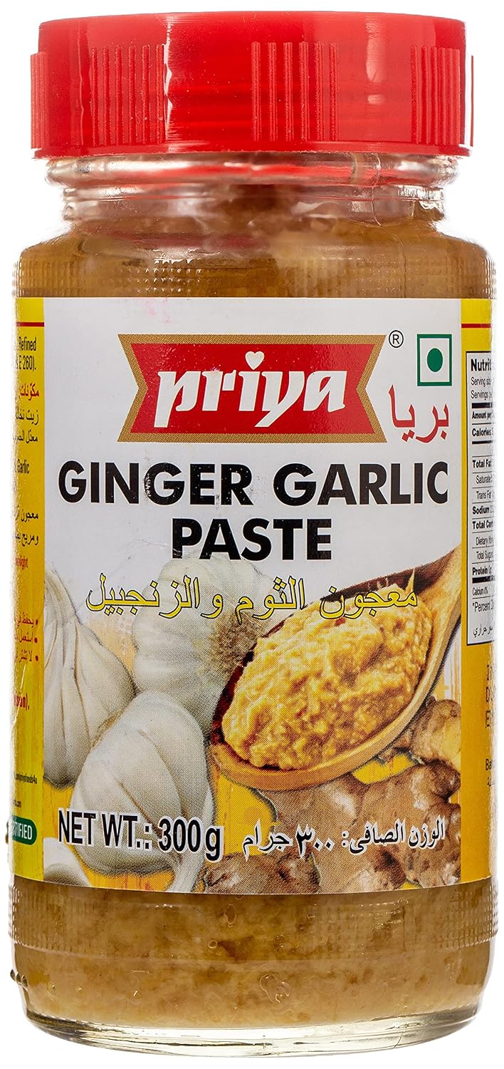 Priya Ginger Garlic Paste 300g