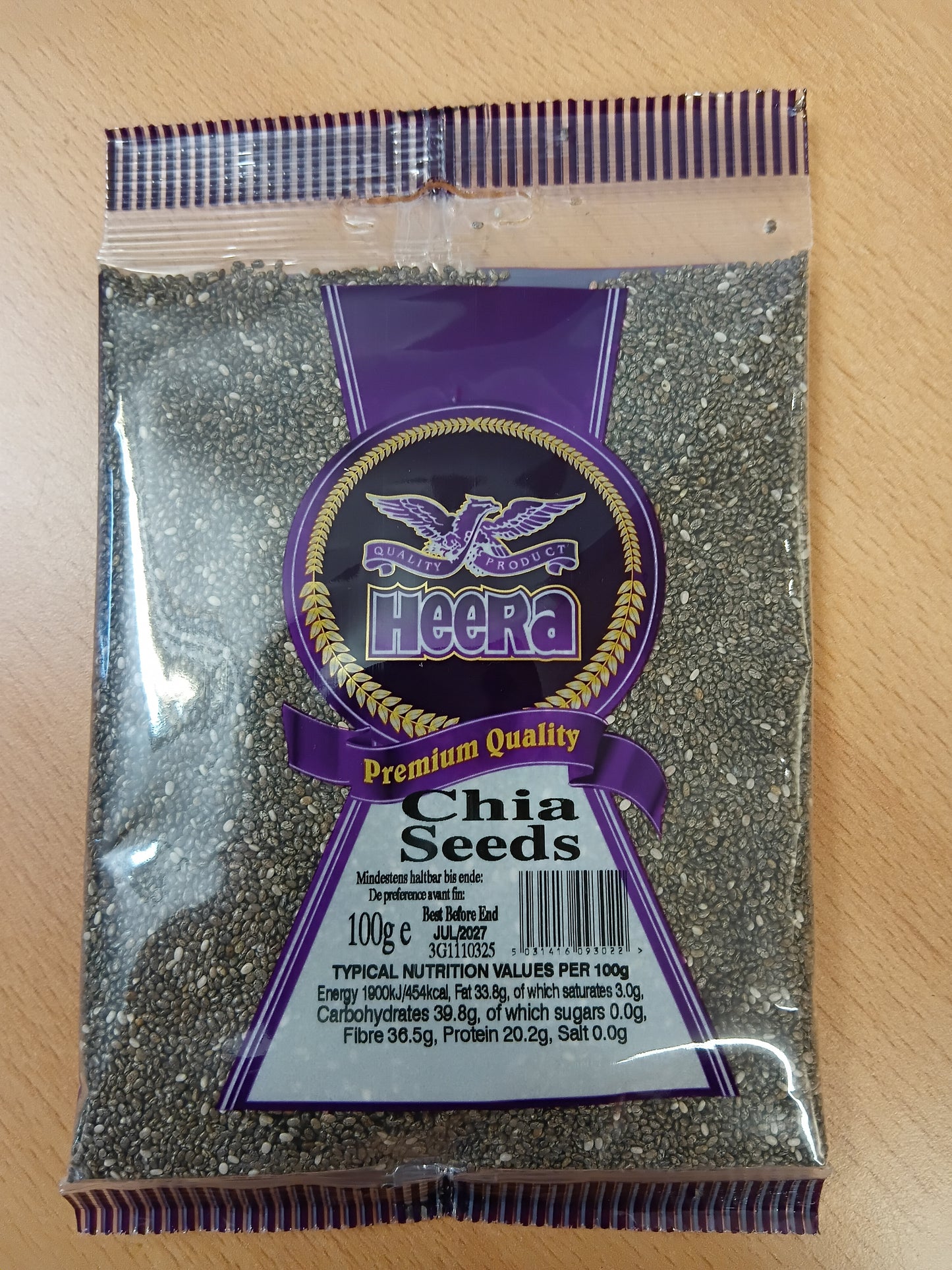 Heera Chia Seeds 250 g