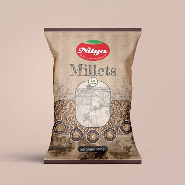 Nitya Sorghum Hirse/Jowar/Cholam 1 kg