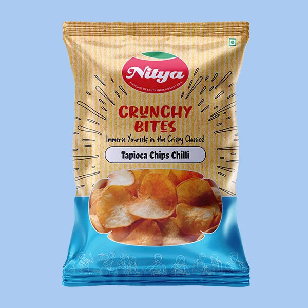 Nitya Tapioca Chips Spicy 170 g