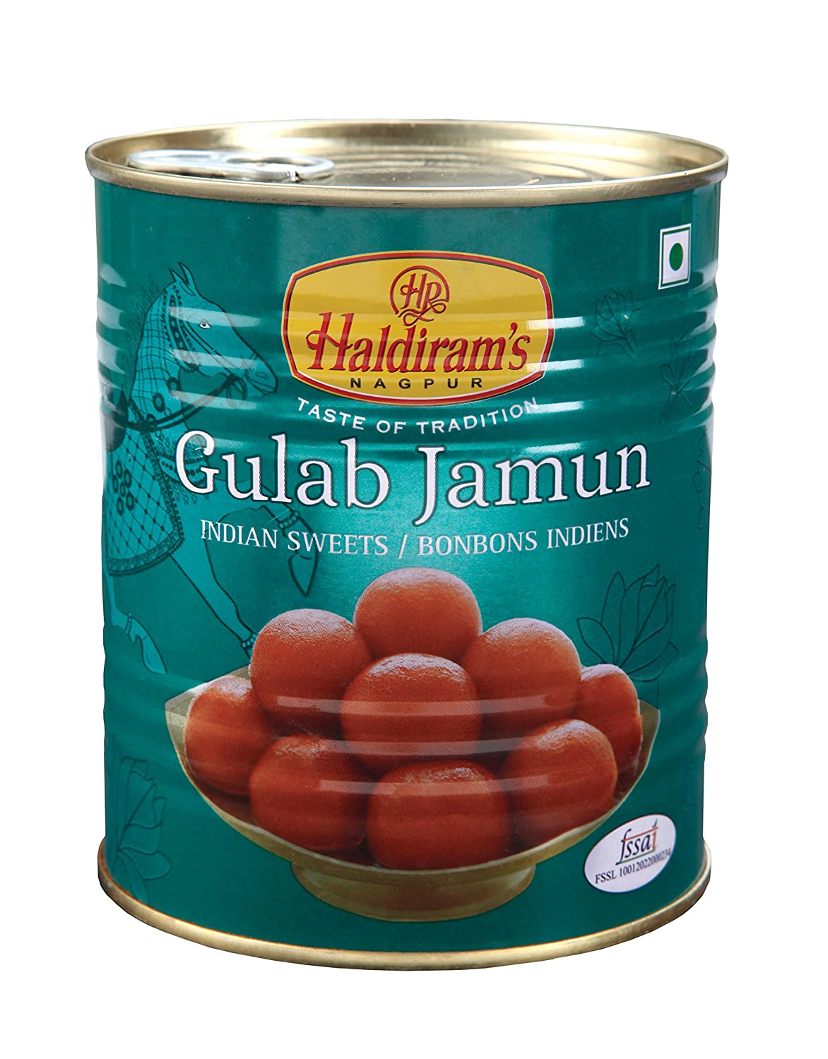 Haldiram Gulab Jamun Tin 1 kg
