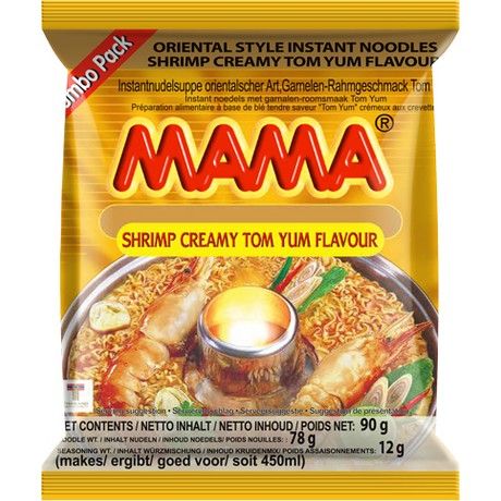MAMA Instant Noodles Shrimp Creamy Tom Yum 90 G
