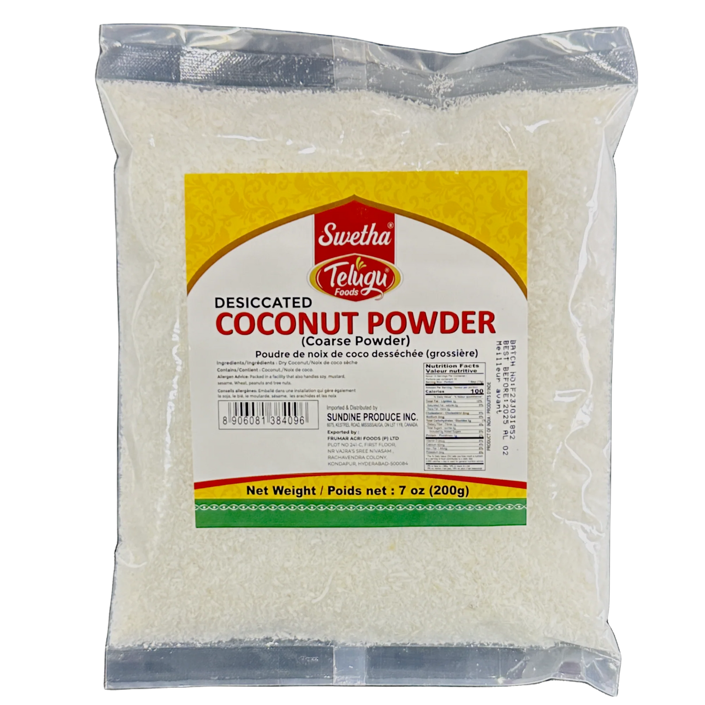 Telugu Foods Desicated Coconut Powder 400g