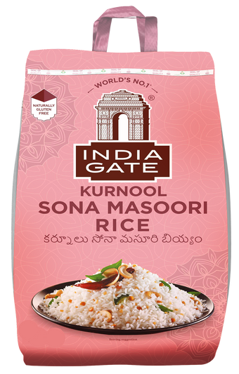 India Gate Kurnool Sona Masoori Rice