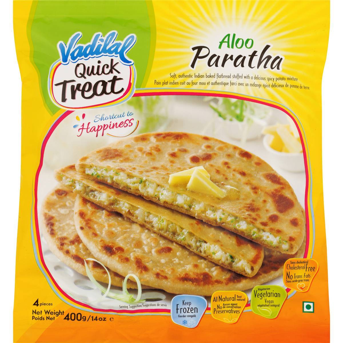 Vadilal Aloo Paratha 400 g