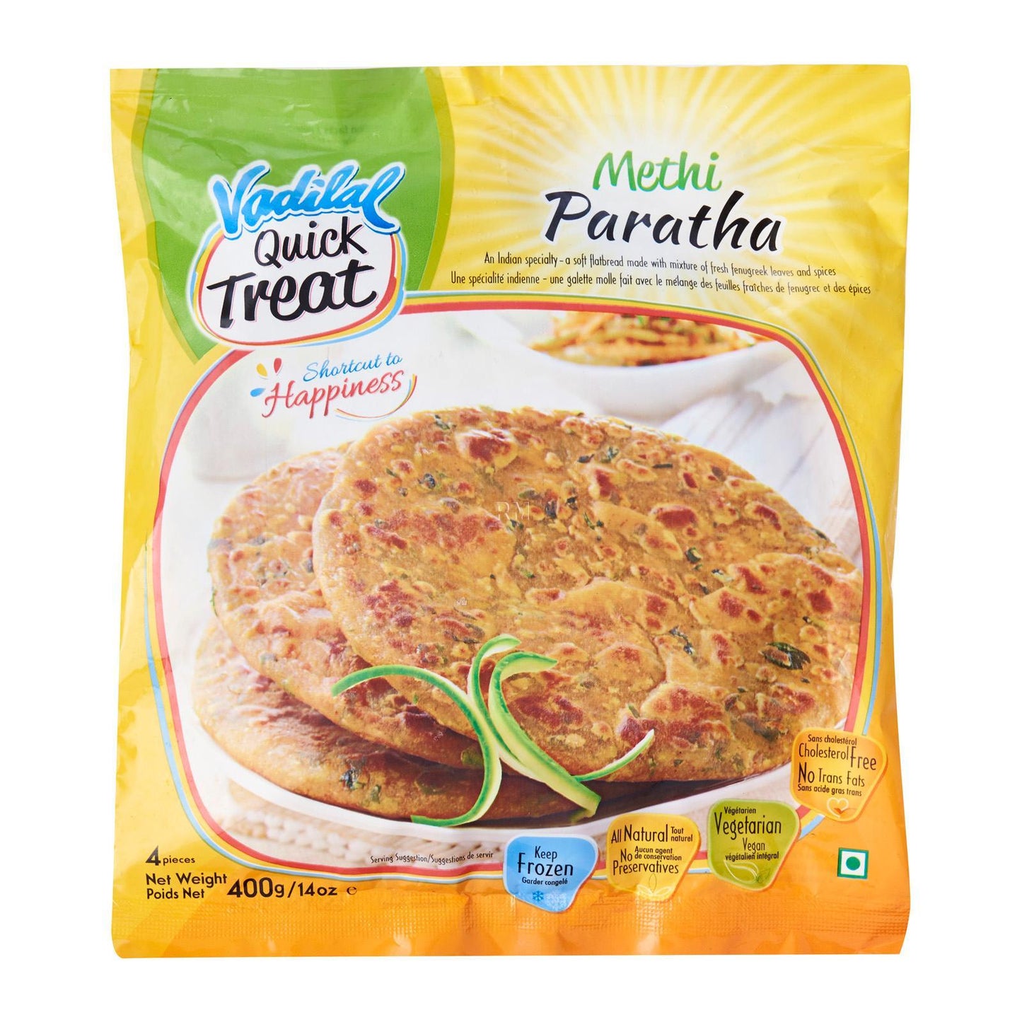 Vadilal Methi Paratha 400g