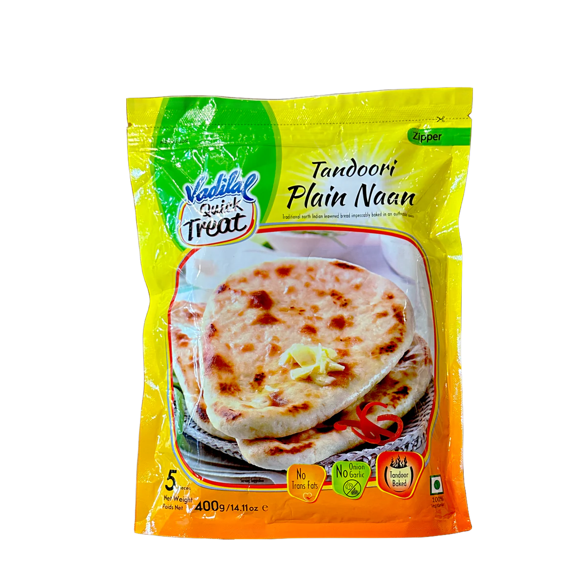 Vadilal Plain Naan 400 g