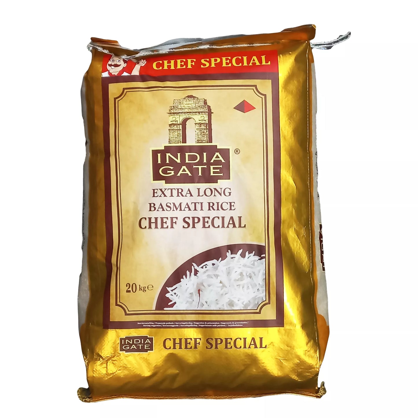 India Gate Chef Special Extralong Basmati Rice 20 Kg