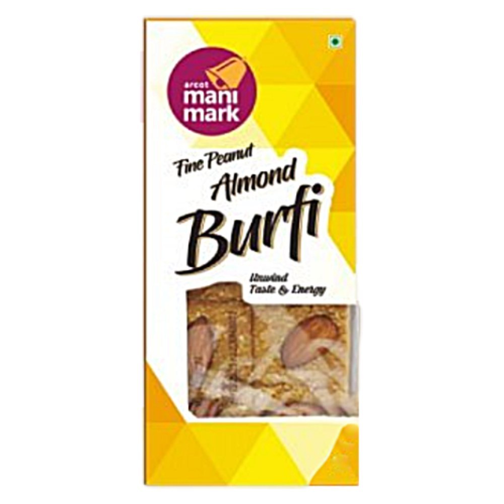 Manimark Fine Peanut Badam Barfi 100g