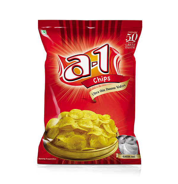 A1 Banana Chips Classic Salt 200g